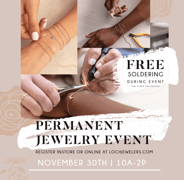 2024 Small Business Saturday Permanent Jewelry Event