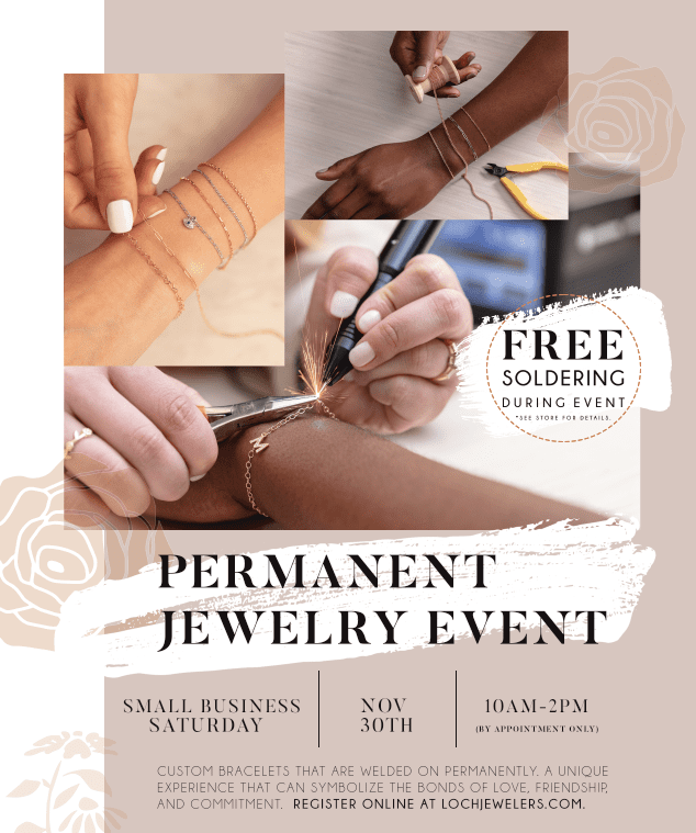 2024 Small Business Saturday Permanent Jewelry Event