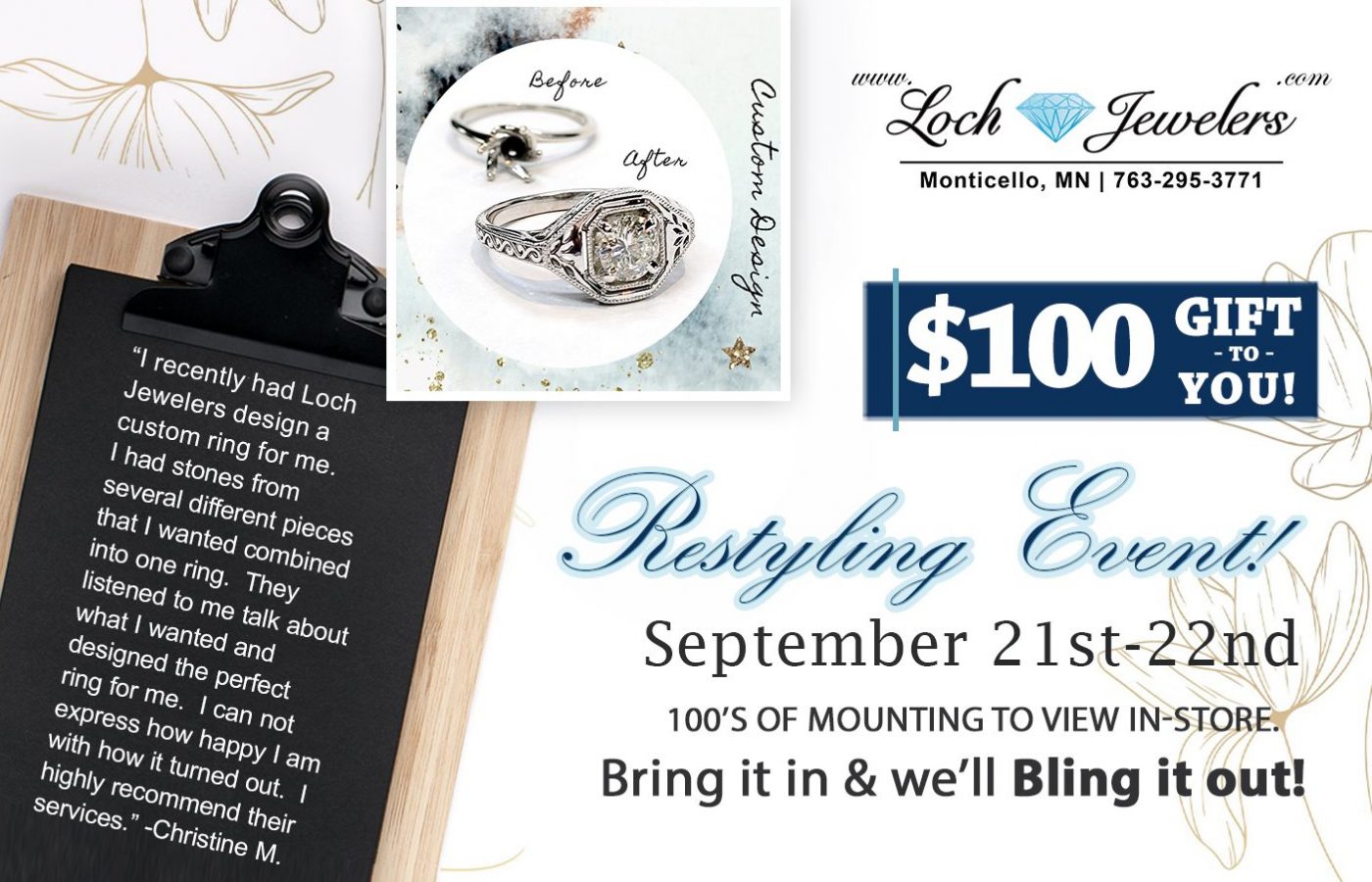 Fall Restyling Event September 21st-22nd, 2023